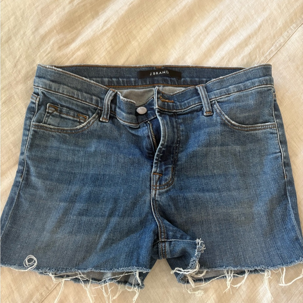J Brand Wistful Blue Mid Rise Cigarette Jeans